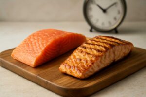刺身用サーモンの消費期限切れは焼くと食べられる？安全な判断基準